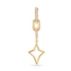 Queenie Tassel Freshwater drop earring In 18K Yellow Gold Vermeil