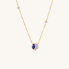Starry Night Eclipse Lapis Lazuli Necklace