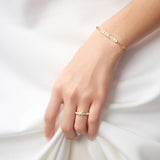 Bandage·X Mother of Pearl Ring