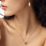 Bandage Mother of Pearl Necklace