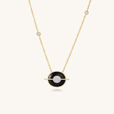 Planet Mercury Black Onyx Necklaces
