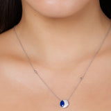 Starry Night Eclipse Lapis Lazuli Necklace