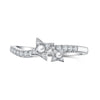 Starry Night Meteor Freshwater Pearls and Zircons Stacking Rings