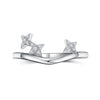 Starry Night Meteor Freshwater Pearls and Zircons Stacking Rings